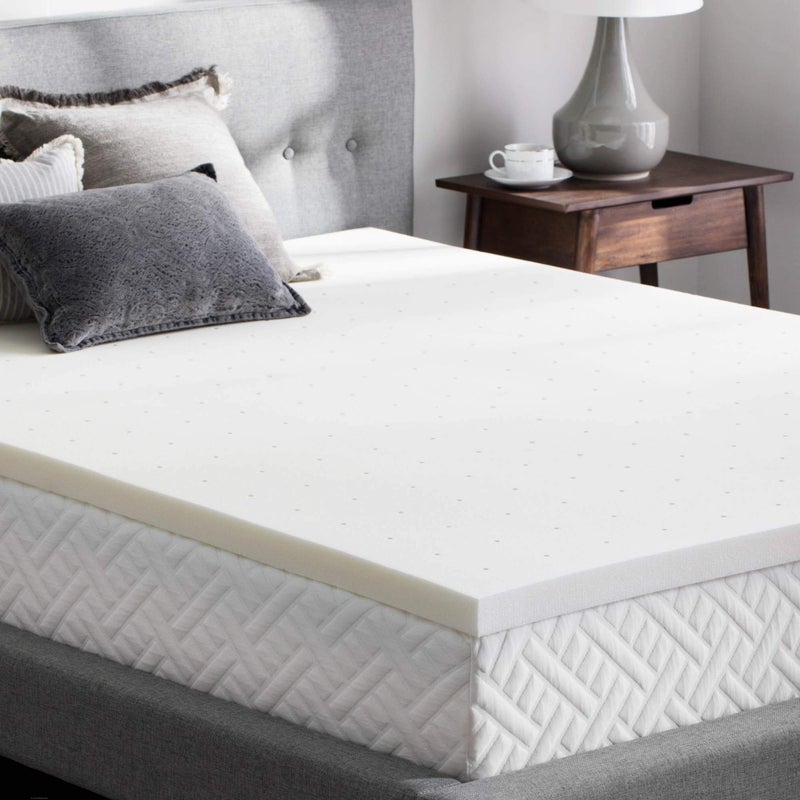 WEEKENDER Mattress Topper, Twin XL, 2 Inch, Ventilated Memory Foam - Ventilated Design - Relieves Pressure - Image 1