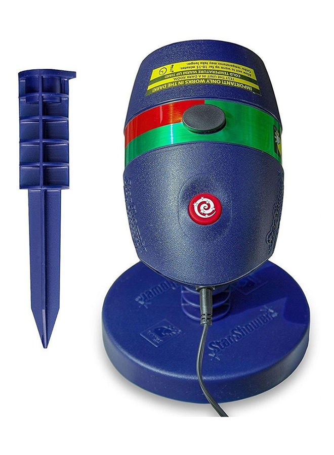 نيبمينينت مصباح ليزر متحرك بتصميم نجوم متساقطة أزرق/ أخضر/ أحمر 6 x 7سم - Image 2