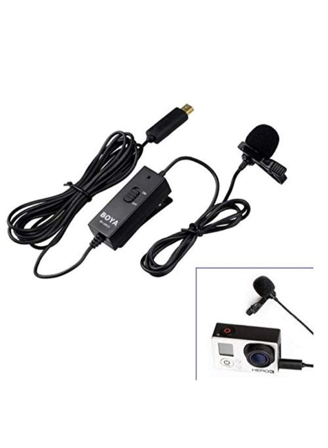 NIBEMINENT Microphone For GoPro Hero Series 3542700182 Black - Image 2