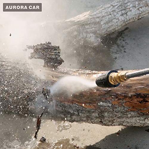 AURORA CAR Pressure Washer Tips Turbo Nozzle Pressure Washer 4000 PSI Max Rotating Pressure Washer Nozzle with 1/4'' Quick Connect for Cleaning Brick, Concrete, and Vinyl Surfaces，4.0 GPM 4.0 Orifice - Image 3