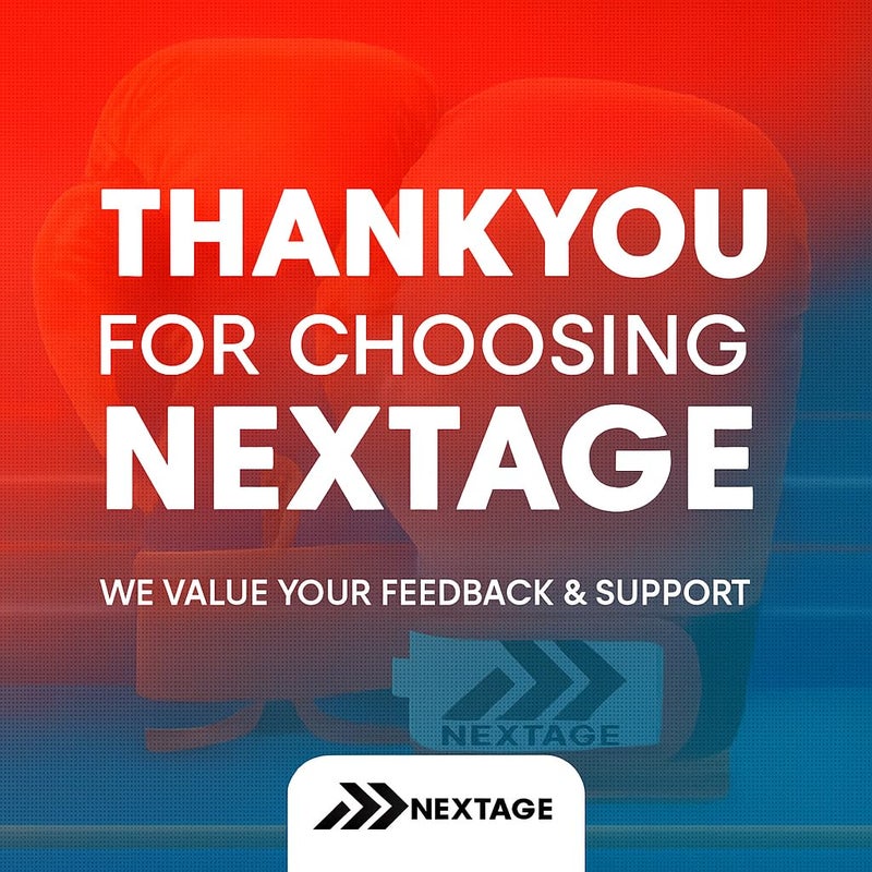 Nextage Kids 6 oz Boxing Gloves for Age 7-10 | Lightweight PU Vinyl Training Gloves with Foam Padding & Wrap‑Around Strap | Boxing Gloves for Children’s Sparring & Punching Bag Practice - Image 5