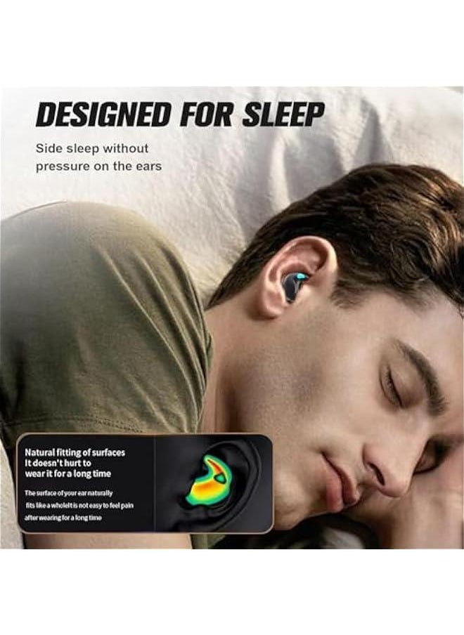 Generic - Sleep Hidden Headphones Wireless Invisible Earbuds for Sleeping Sleep Tiny Earbuds for Side Sleepers Headphone to Sleep in Tiny Smallest Invisible Earbuds Earphones for Sleeping - Image 1