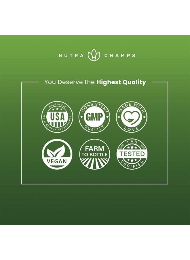 NutraChamps - NutraChamps, Super Greens, Natural Berry, 9.1 oz (258 g) - Image 1