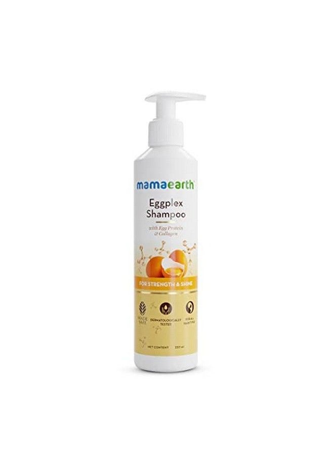 Mamaearth - Eggplex Shampoo For Strong Hair With Egg Protein & Collagen For Strength And Shine 250 Ml - Image 1