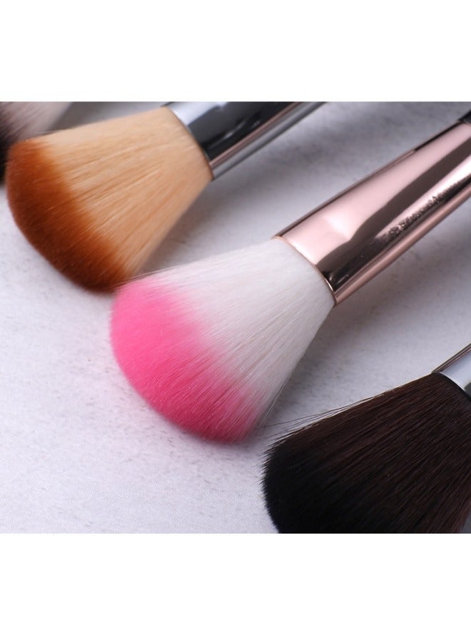 Dual-ended Luxurious Makeup Brush: Perfect for Mascara, Flawless Foundation, and Concealer. Ideal for Liquids, Creams, Powders, Blending, Polishing, and Facial Concealing - Image 5
