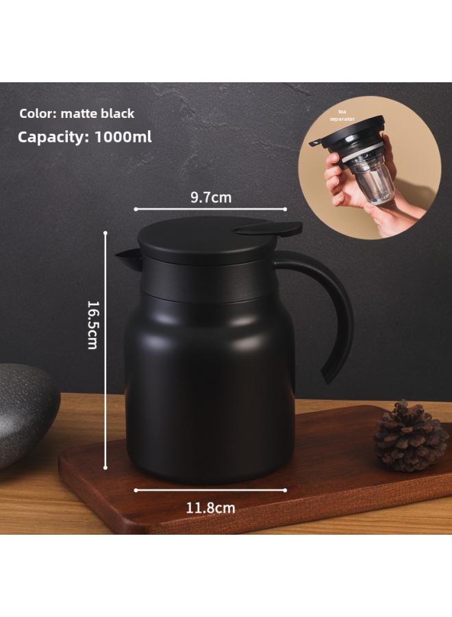3 6 Stainless Steel Stew Teapot Household Tea Special Display Temperature Small Capacity Tea Water Separation Office Heat Pot 