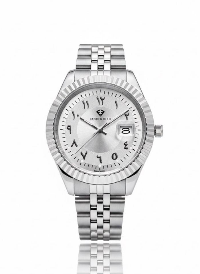 فاندر ساعة ماركة فندربلو رجالي استل استيل اخر اصدار