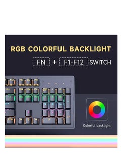 JERTECH JK520-USB mechanical gaming keyboard-104 keys without conflict-variable LED backlight-comfortable and soft-touch keys-elegant and comfortable design of the highest quality-black - pzsku/Z557AEAF41878E8D21AB6Z/45/_/1710927186/5a493644-4b30-4d3d-b7f5-16e6d6bb5835