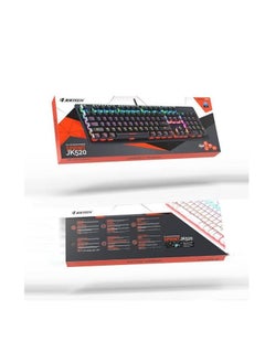 JERTECH JK520-USB mechanical gaming keyboard-104 keys without conflict-variable LED backlight-comfortable and soft-touch keys-elegant and comfortable design of the highest quality-black - pzsku/Z557AEAF41878E8D21AB6Z/45/_/1710927309/2462e592-2858-423d-a728-c8ab3c500d2e