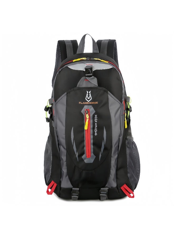 فليم هورس حقيبة تسلق الجبال المطورة، حقيبة ظهر للسفر، حقيبة ظهر خارجية، حقيبة رياضية ترفيهية، حقيبة ظهر مقاومة للماء - Image 1