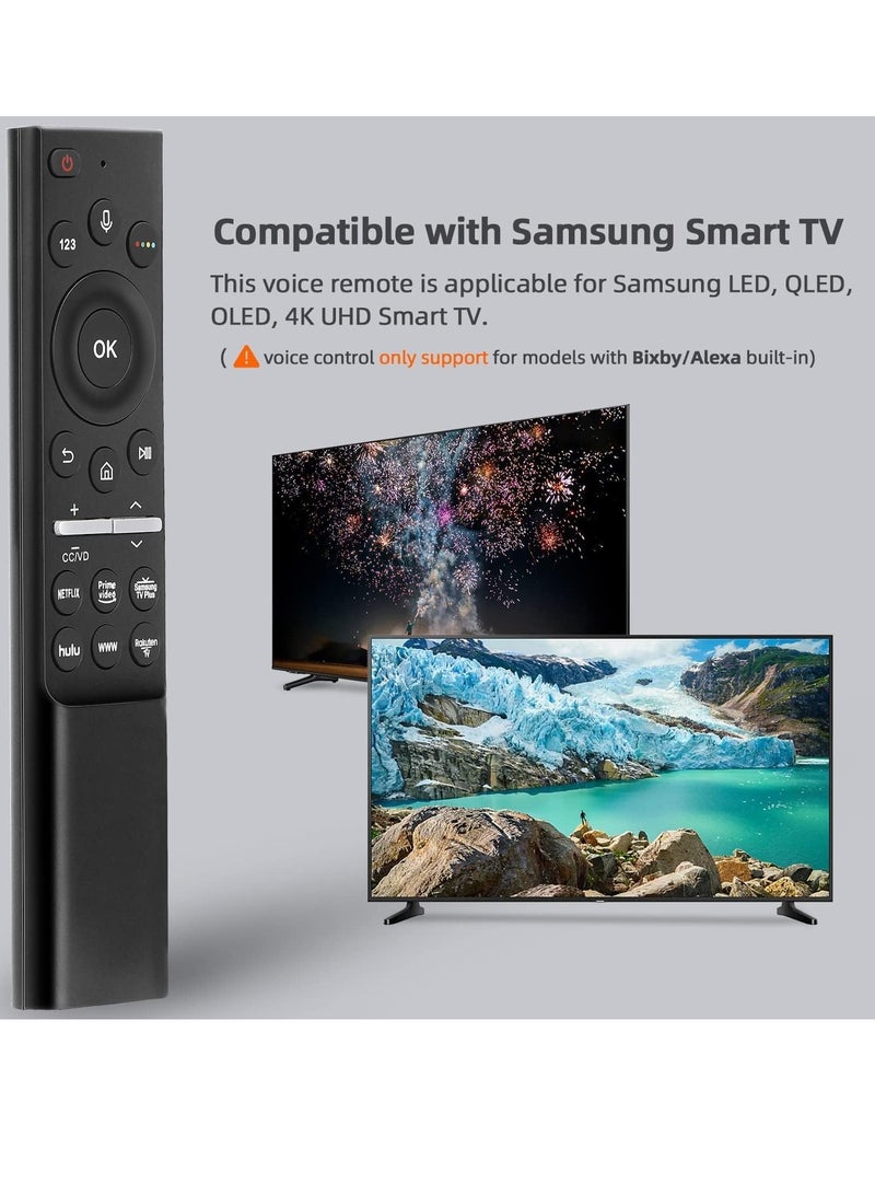 Universal Voice Remote Control for Samsung TV LED QLED 4K 8K UHD HDR Smart TV - Image 2