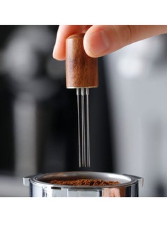 Portable Mini Coffee Needle, Anti-Caking Ground Coffee Stirring Tool, 6 Needles Coffee Stirrer with Storage Base, Coffee Distributor Hand Stirrer Tool for Home, Kitchen, Cafe - pzsku/Z557B0DE0D8C5F91024E5Z/45/_/1689909980/4231ae2b-d0ec-422a-8e08-b54c62029518