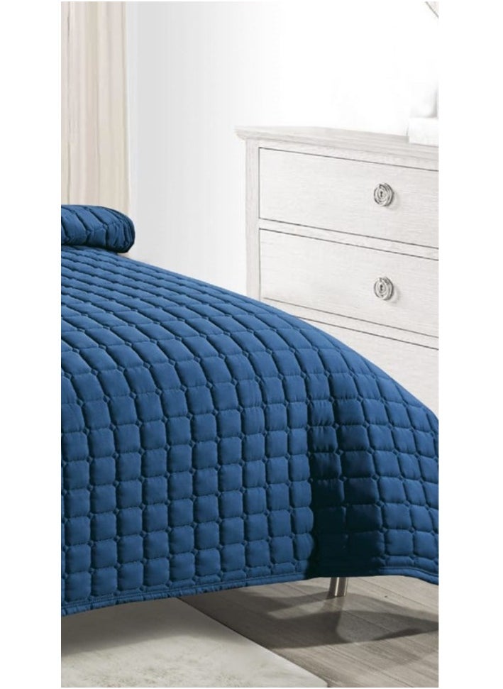 Summer single and a half bed sheet, plain, compressed, consisting of 4 pieces, to give you a refreshing summer, size 170*210 cm