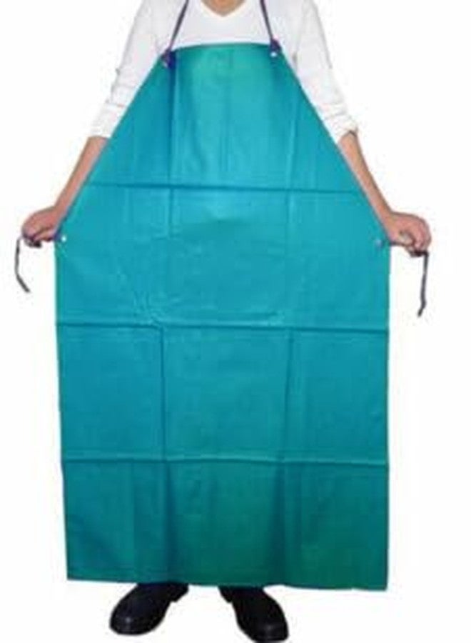 LISAMED Premium PVC Aprons | Hospital Plastic Aprons | Waterproof, Reusable & Durable (1, Green) - Image 1
