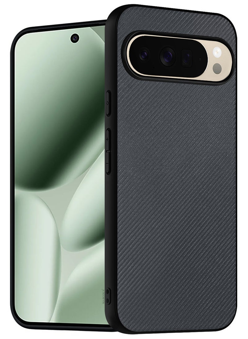 CATANES Hard Carbon-Laminated Shockproof Case for Google Pixel 10 Pro XL – Slim Protection Cover - Grey - Image 2