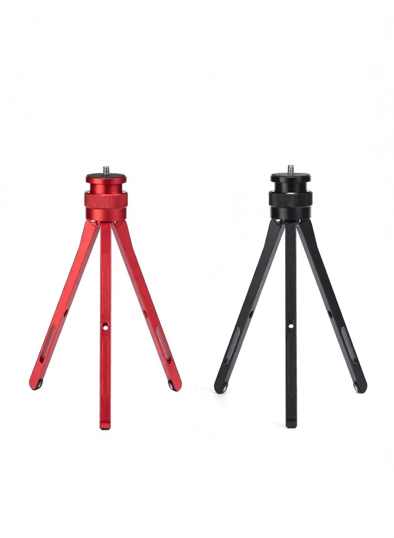 ADAI Aluminum Video Table Tripod Stepless Adjustable Height with Universal 1/4-inch Interface for DSLR SLR camera Phone mounting - Image 4