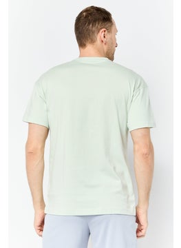 Adidas Men Sportswear Fit Short Sleeve Training T-Shirt, Sage Green  - Image 3