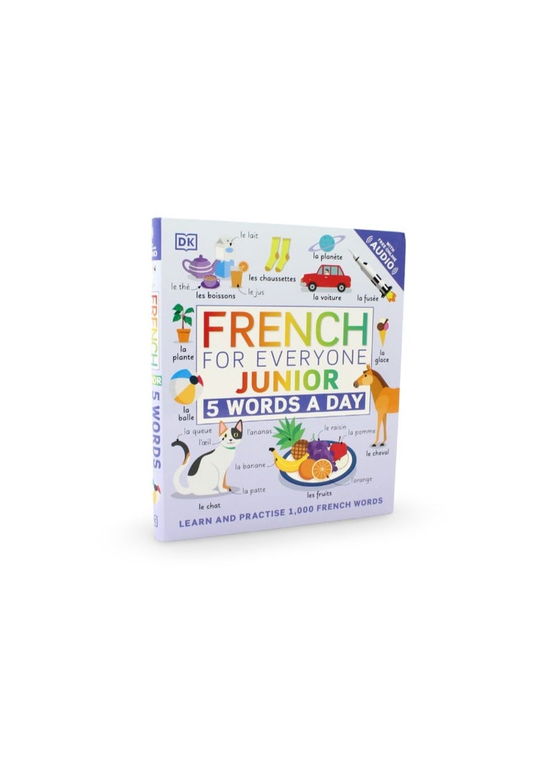 DK French for Everyone Junior: 5 Words a Day Book - Image 1