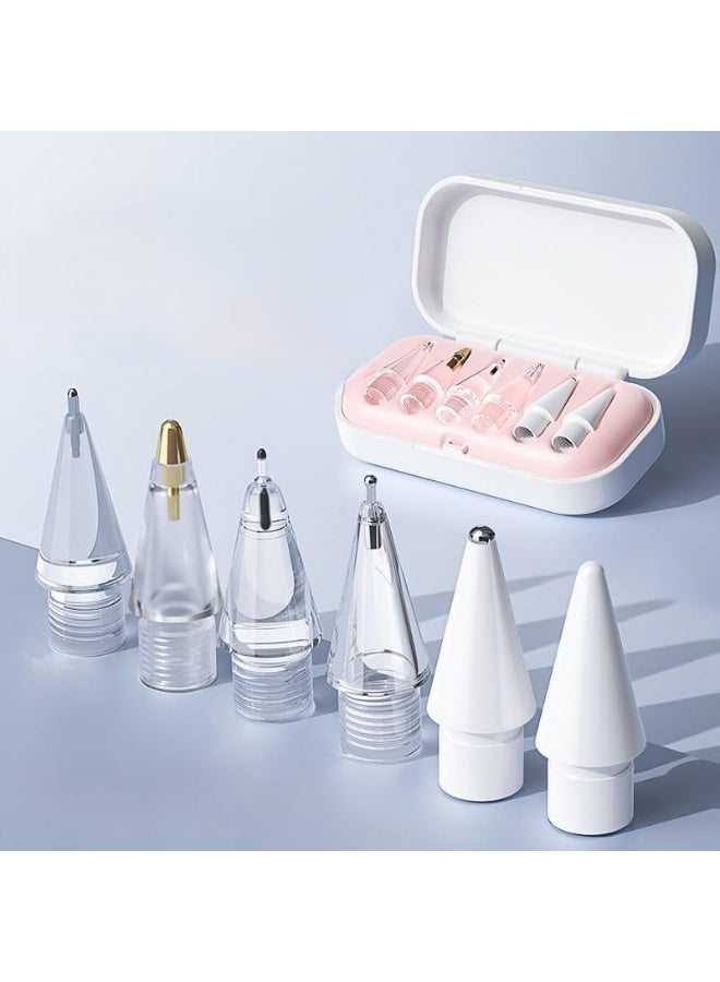 غوغا قطع من رؤوس الأقلام البديلة لأبل بنسل برو - إكسسوارات متينة متوافقة مع آيباد برو/أبل بنسل برو/يو إس بي سي/الجيل الأول/الجيل الثاني/قلم لوجيتك كرايون الرقمي - Image 1