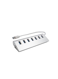 Generic USB 3.0 Gen 1 Hub with 7 Ports in a Stylish Metal Case  - Image 1