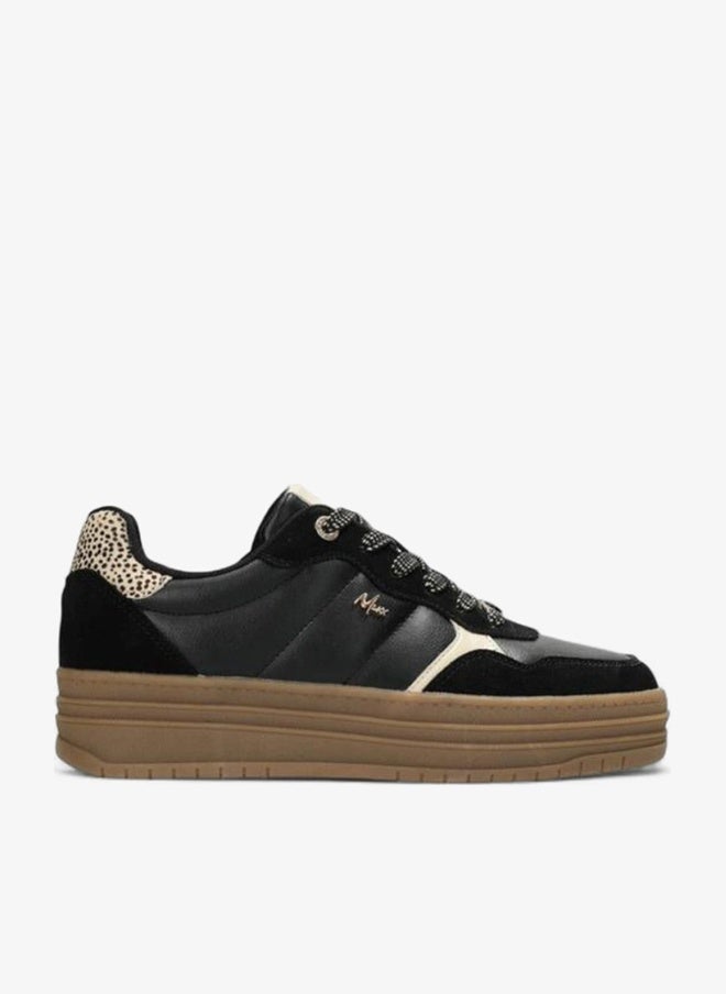 MEXX Panelled Lace-Up Sneakers - Image 1