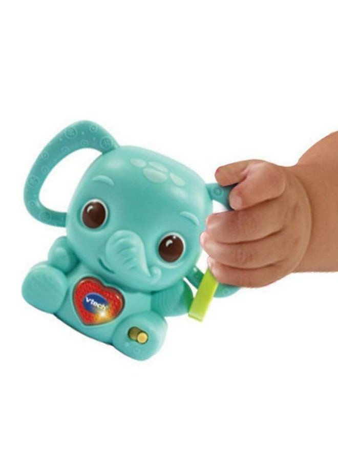 VTech - Stack, Rattle & Link Elephant  | Interactive & Developmental Toy with Sounds and Music | For Boys & Girls, Suitable for Ages 3 Months+ - Image 4