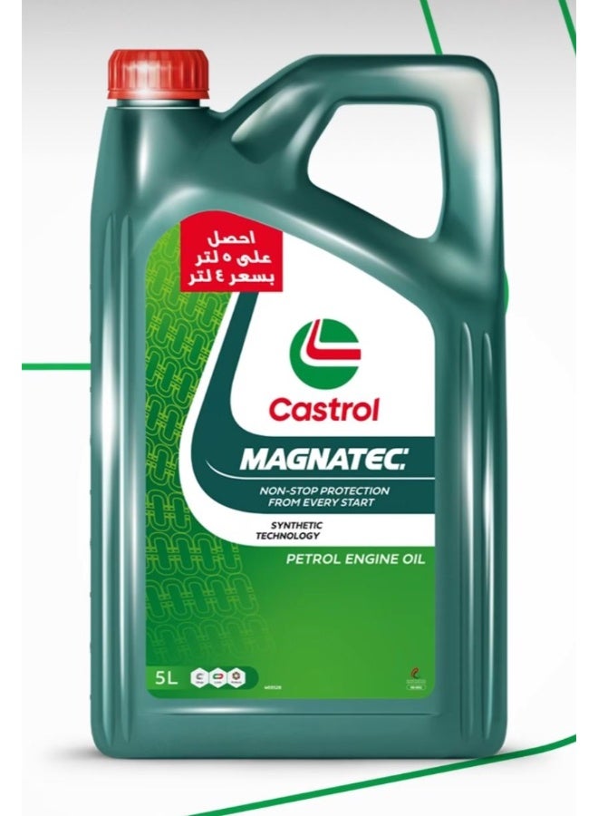 Castrol Magnatec 10W-40 Engine Oil (Fully Synthetic) 10,000 Km - 5L - Image 3