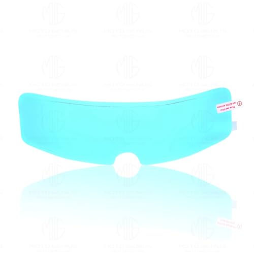 MOTO GENIUS Clear Anti Fog & Anti Rain Film for Motorcycle Helmets Ultimate Visibility and Safety Upgrade - Image 5