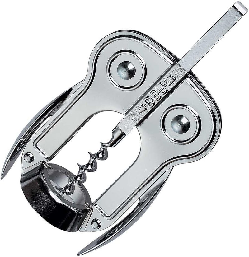 BOJ Olaneta Chrome-Plated Double Lever Corkscrew - Image 1