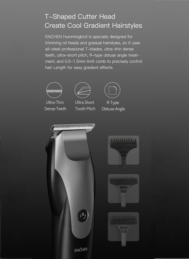 ENCHEN Strong Power Best Professional Barber Hair Cut Machine Rechargeable Cordless Trimmer Electric Hair Clipper - Image 4