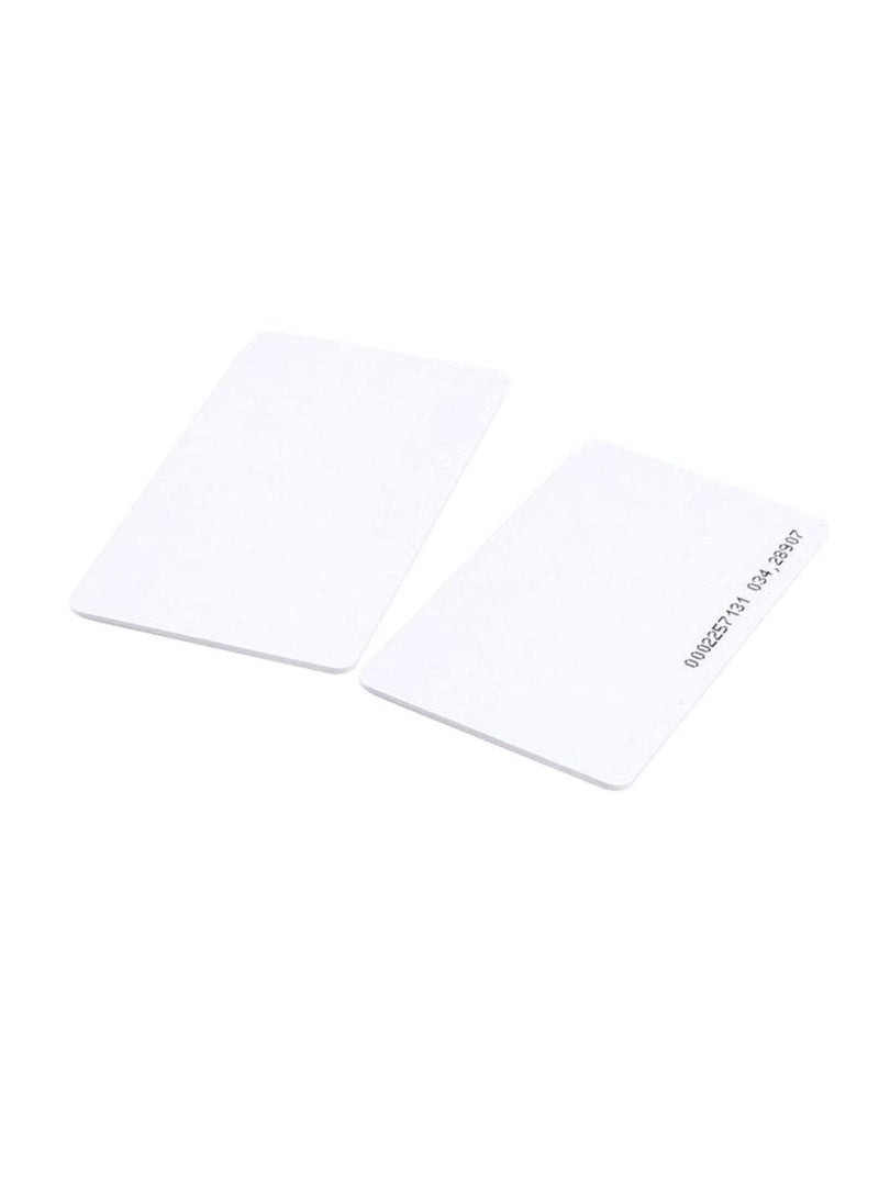 althiqahkey - RFID 125khz clamshell ID card TK4100(number printed card) compatible with EM4100 support ID Smart card entry access control system,key card,membership card (Not for Copy) 400 pieces - Image 1