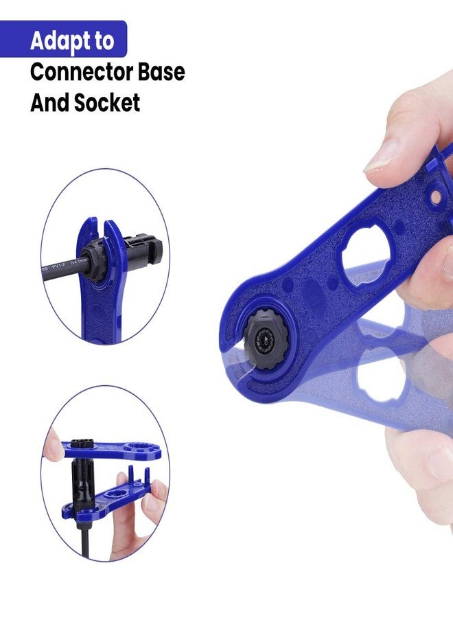 BougeRV 1 Pair Solar Connector Tool Assembly Spanners Wrenches, Solar Panel Connector Tool, Solar PV Disconnect Removal Tools - Image 5
