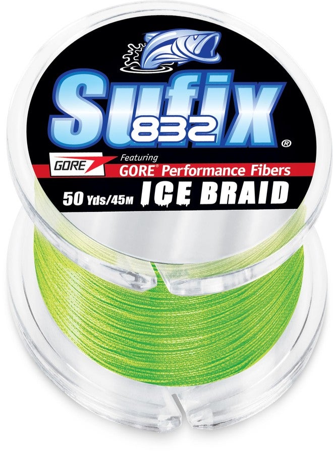 Sufix 832 Ice Braid 6 lb Neon Lime - Image 2