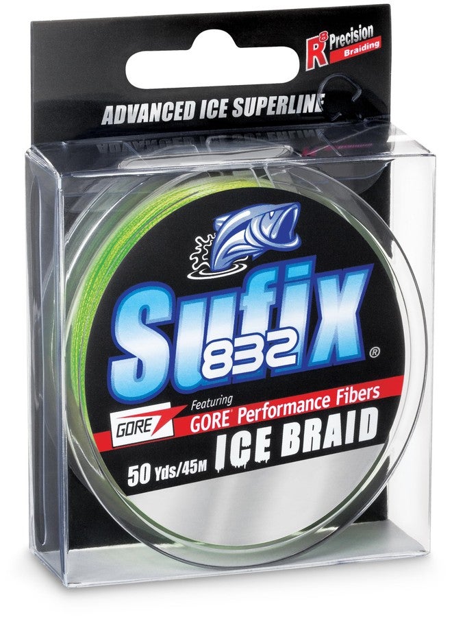 Sufix 832 Ice Braid 6 lb Neon Lime - Image 3