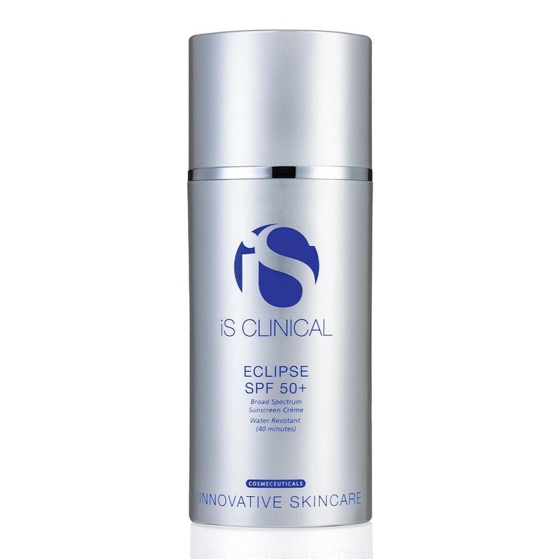 iS CLINICAL iS CLINICAL Eclipse SPF 50+ Sunscreen, Zinc Oxide tinted sunscreen, ultra sheer non-greasy matte finish sun cream for face 