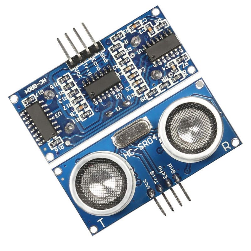 DORHEA 10Pcs Ultrasonic Sensor Blocks Module Kit HC-SR04 Distance Sensor Module with 4pcs Mounting Bracket Compatible with Mega R3 Duemilanove Nano Rapsberry Pi 3 Robot - Image 2