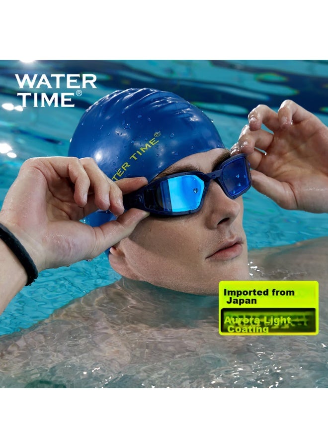 Watertime/shuichuan Swimming Goggles For Women, Anti-fog, High-definition Coated Swimming Gl For Men, Ice Dream - Image 1