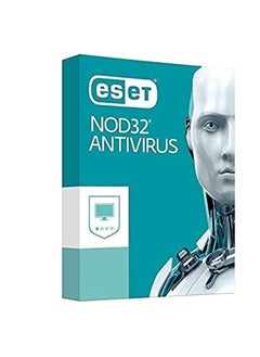 ESET NOD32 Antivirus 1 License For 2 User 1 Year multicolour 