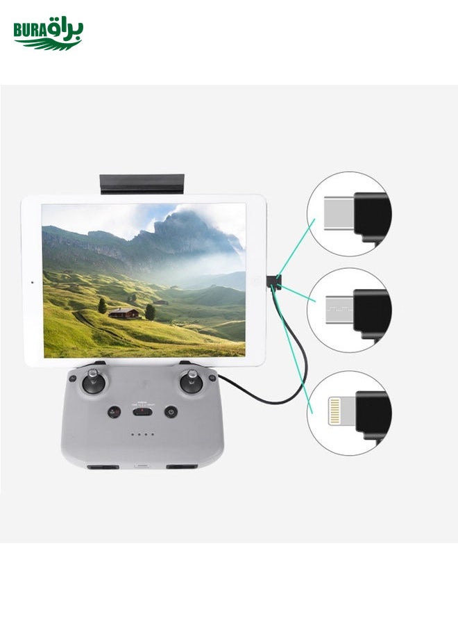 BURAQ - Sunnylife TY-X9304 Suitable For DJI Mavic Air 2S / DJI FPV Flight Glasses V2 / Mavic Mini2 / Osmo Pocket 2 Mobile Phone Tablet Cable 30cm Type-C to Type-C Cable - Image 1