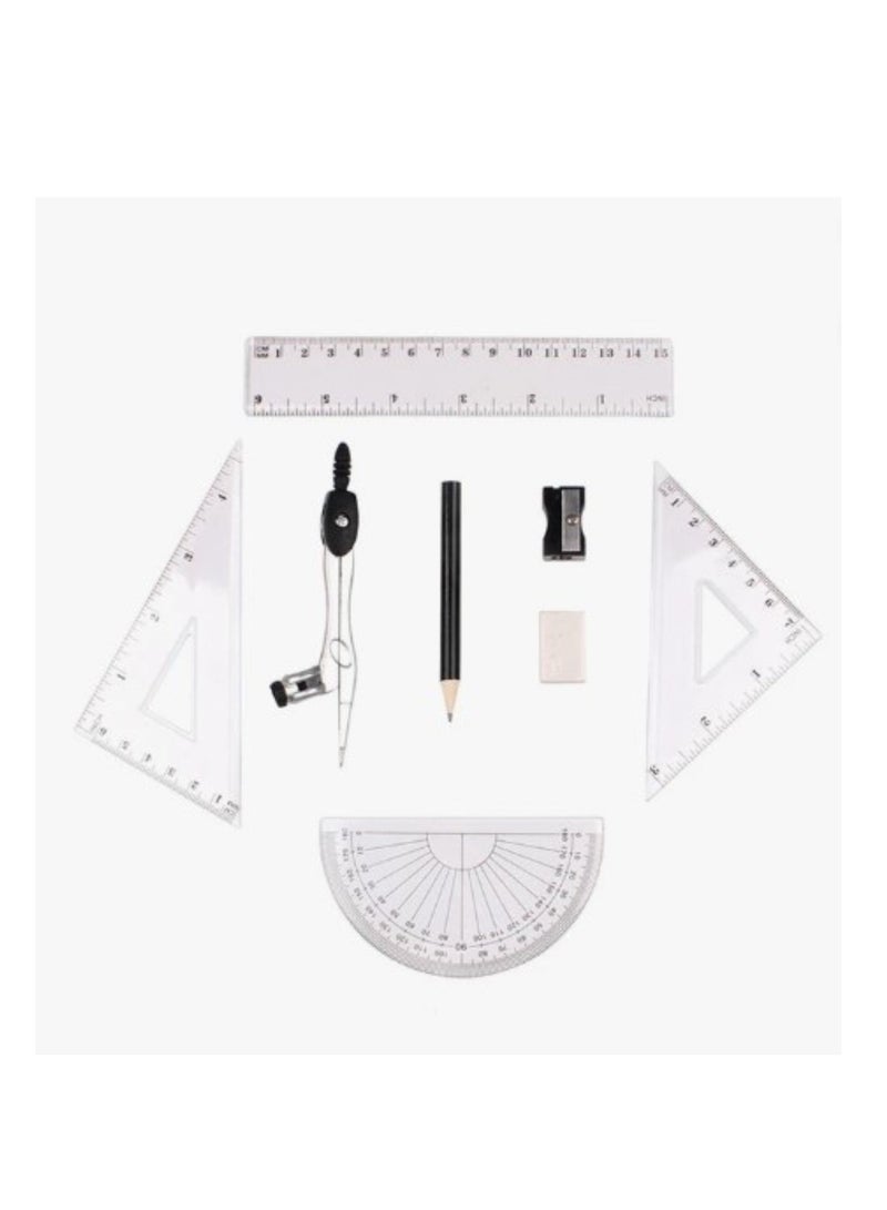 Flamingo 11-Pieces Mathematical Instrument Box Multicolor - Image 2