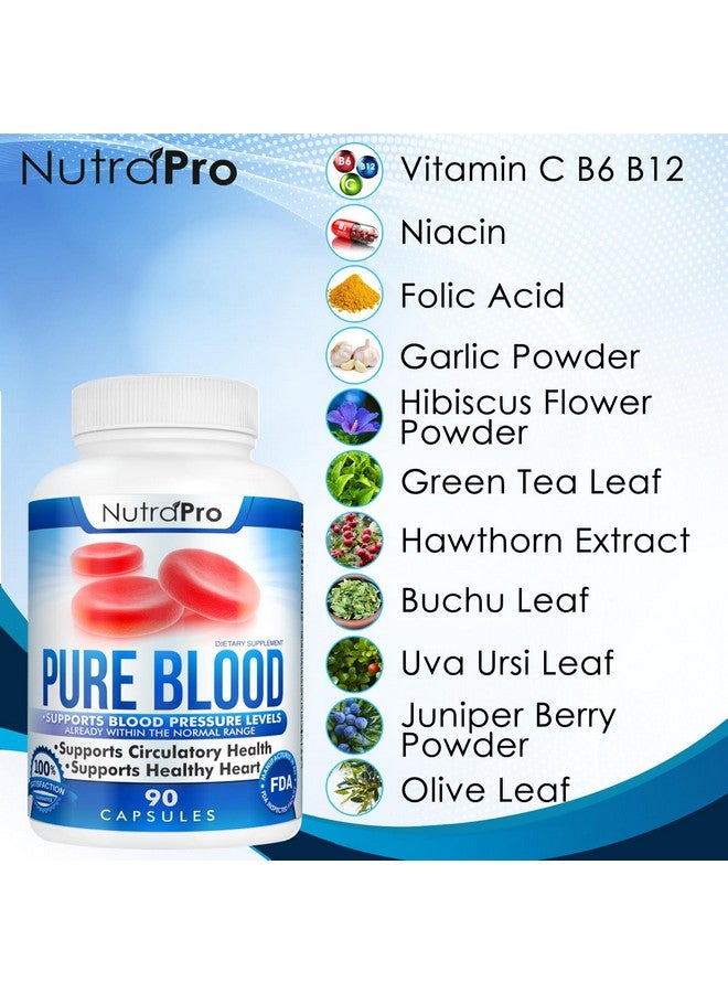 NutraPro Blood Pressure Supplements - Healthy Heart, Cholesterol Level, Blood Pressure Support.with Hawthorn.Blood Pressure Pills for Natural Anti-Hypertension and Remain in BP Zone.90 Capsules. - Image 3