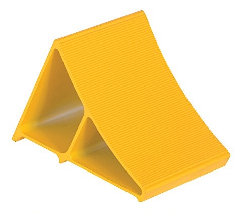 Vestil EALUM-YEL Aluminum Wheel Chock 11-3/4 In. x 7 In. x 8 In. Yellow - Image 5