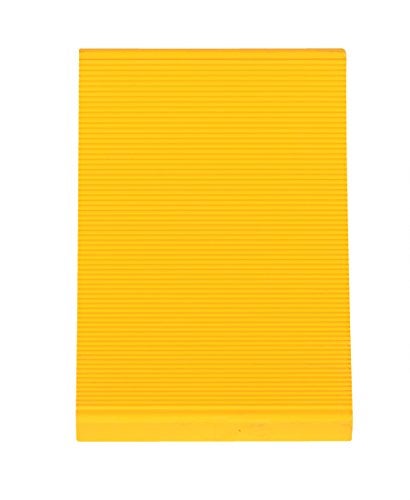 Vestil EALUM-YEL Aluminum Wheel Chock 11-3/4 In. x 7 In. x 8 In. Yellow - Image 3