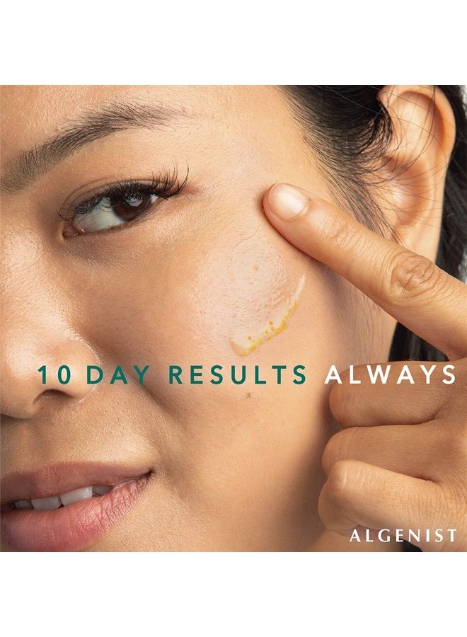 Algenist كريم العين المضاد للشيخوخة النهائي من جينيوس - كريم تحت العين النباتي الم firm والمُنعّم مع زيت الطحالب الدقيقة والكولاجين - للعناية بالبشرة غير كوميدوغينيك ومضاد للحساسية (15 مل / 0.5 أونصة) - Image 2