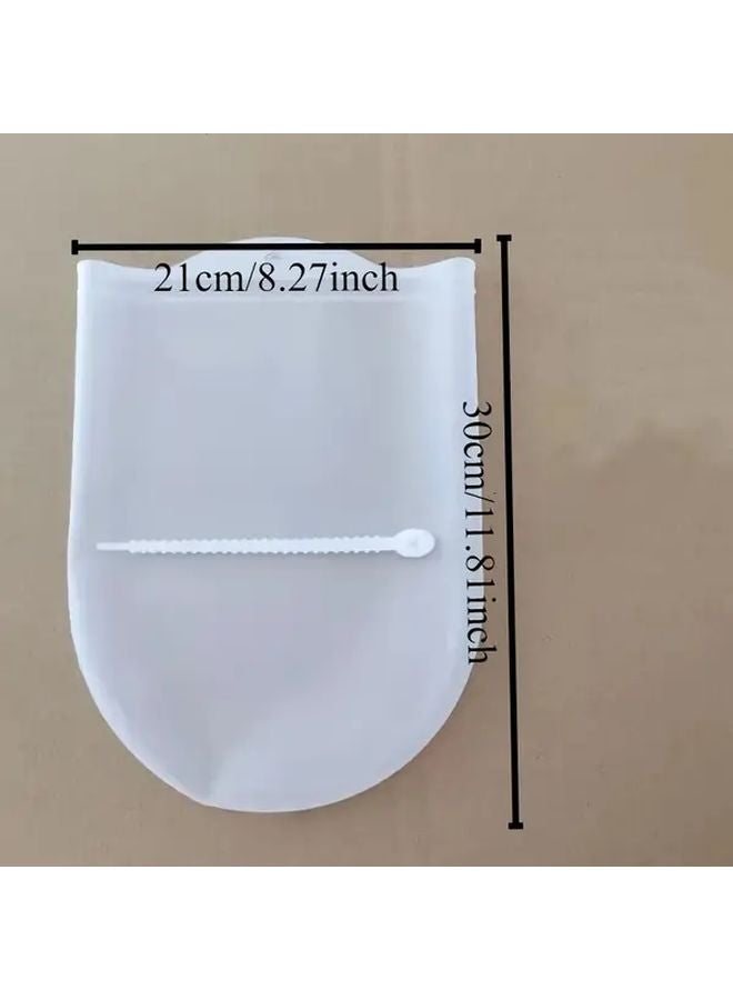 كيس عجن سيليكون كبير غير لاصق سهل التنظيف متعدد الوظائف لخلط الدقيق - Image 5