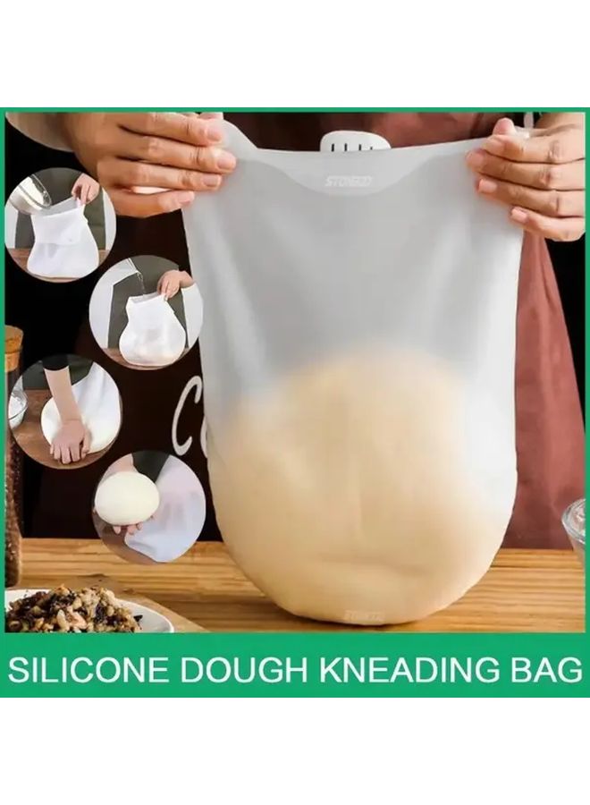 كيس عجن سيليكون كبير غير لاصق سهل التنظيف متعدد الوظائف لخلط الدقيق - Image 2