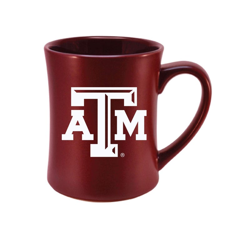 RFSJ Texas A&M Ceramic 16oz Sculpted Mug â€“ Official Team Logo Coffee Cup â€“ Handwash Recommended â€“ Individually Boxed