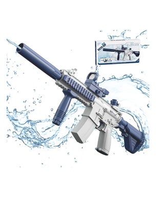 M416 Electric Water  Pistols Range 32 FT, High Capacity Automatic Water Pistols, Summer Outdoor and Pool Party Squirt Water  Pistols Toy (Blue) - pzsku/Z557CC9E278E6EBA0CB69Z/45/_/1688104346/f7316d99-ba98-47be-9870-0abba1ab048f