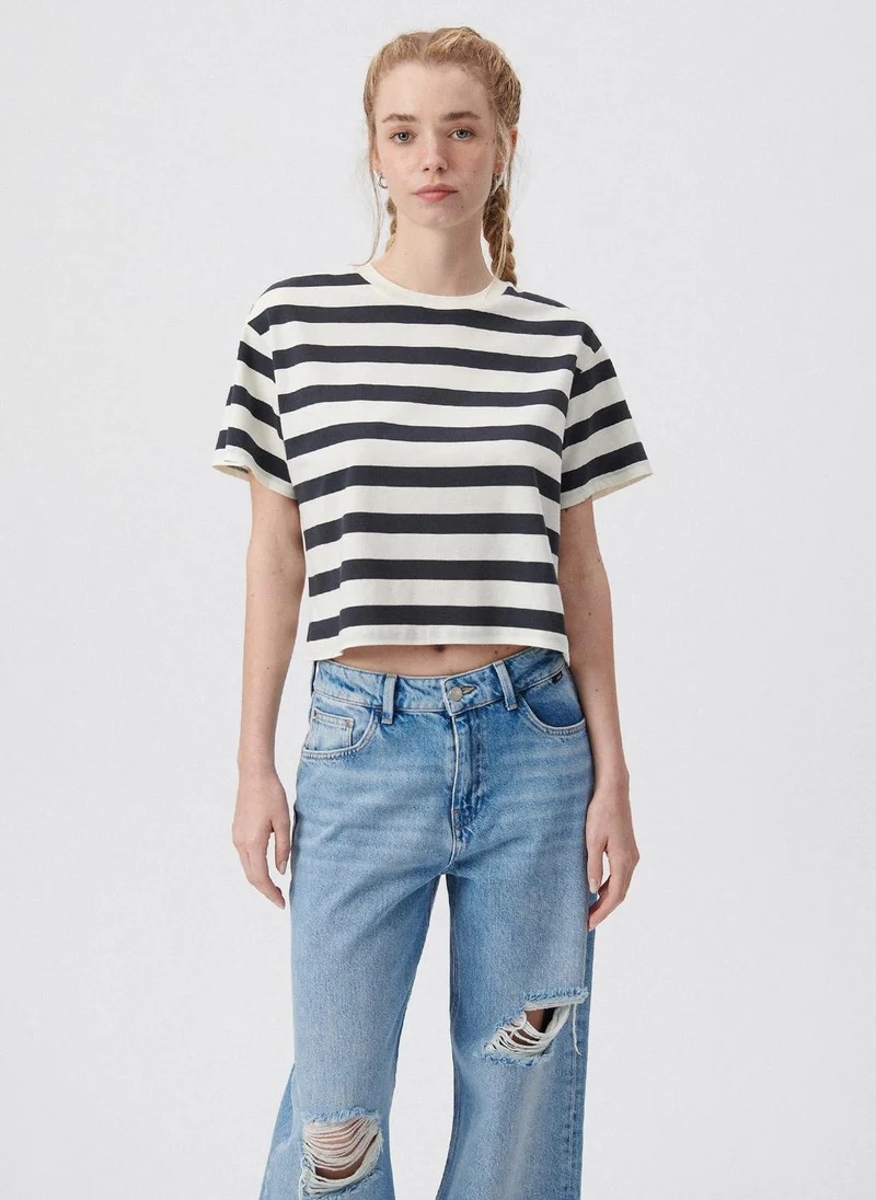 MAVI White Basic T-Shirt