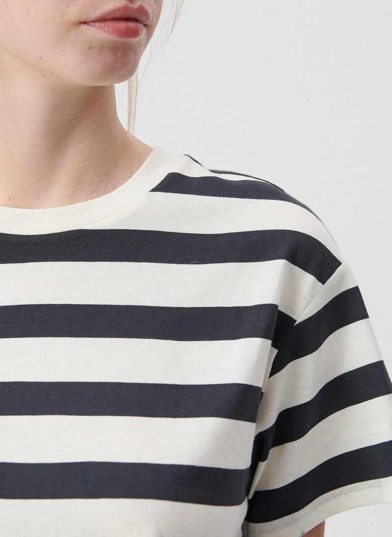 MAVI White Basic T-Shirt